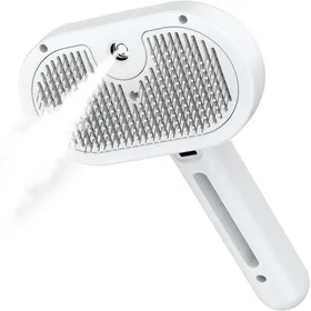 Meilleurs prix pour Brosse à vapeur pour chat et chien facile à nettoyer élimine lélectricité statique et les poils volants.