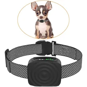 Comparer les prix de Collier anti-aboiement pour chien - VIREX® - Petite/moyenne taille - 5 à 15 lb - Sans choc - Rechargeable