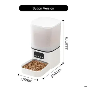 Comparer les prix de Distributeur automatique de nourriture pour chat - Phoesky - 6L - Caméra intégrée - Contrôle WiFi