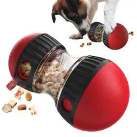 Comparer les prix de Jouet Interactif pour Chiens et Chats – Distributeur de Croquettes Anti-Ennui Développe l’Intelligence