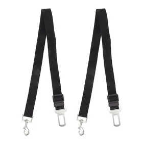 Meilleurs prix pour Lot de 2 ceintures de sécurité réglables pour chien harnais de sécurité pour voiture accessoires pour animaux de compagnie pour