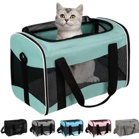 Meilleurs prix pour Cage de transport pour chat cage de transport pour chien cage de transport pour animaux de compagnie (17x11x11 vert)