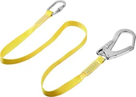 Meilleurs prix pour Longe descalade Sangle de sécurité avec mousqueton Boucle en acier pour escalade Alpinisme Chute