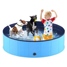 Meilleurs prix pour Piscine 160 x 30 cm Durable et facile à ranger Drainage pratique Convient aux piscines pour animaux dintérieur et dextérieur