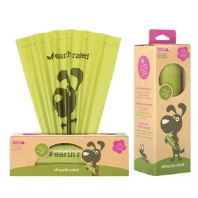 Comparer les prix de Earth Rated – 300 sacs biodégradables parfum lavande pour déjections canines 203 x 33 cm