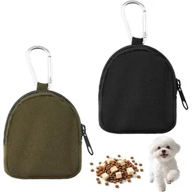 Meilleurs prix pour Lot de 2 Sacs à Friandises pour Chien avec MousquetonPochette Friandise Chien Imperméable pour Dressage et PromenadeSac