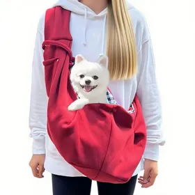 Comparer les prix de Sacs de Transport Bandoulière Bourgogne Sacs de Transport pour Chiens avec Capacité de Charge de 75 kg Sac Bandouliere Chien