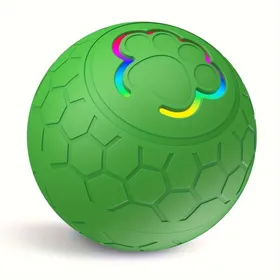 Comparer les prix de Jouet interactif pour chien, balle roulante électronique rechargeable, jouet pour chien et chat, couleur orange et vert