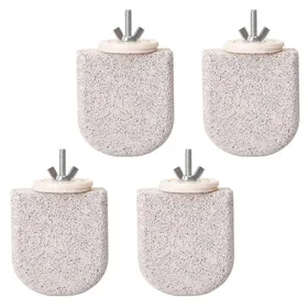 Meilleurs prix pour 4 PCS Perchoir Oiseau Calcaire Ponceuse Bec Griffoir Pattes Cage Décoration Perruche Calopsitte .