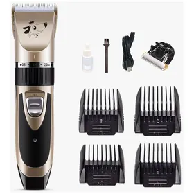 Meilleurs prix pour Tondeuse Chien Professionnel Poil Long Epais Animal Silencieux Rechargeable Electrique Tondeuse pour Chien et Chat Dog Clipper  YYV