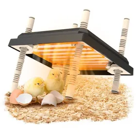 Meilleurs prix pour Plaque chauffante pour poussins - Isolant ignifuge 25 hauteurs réglables - Élevage avicole - 25 4 cm