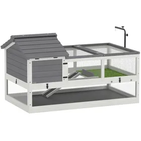Comparer les prix de SENVIRO Terrarium pour tortue à deux niveaux 116 x 705 x 695 cm en bois et acier gris