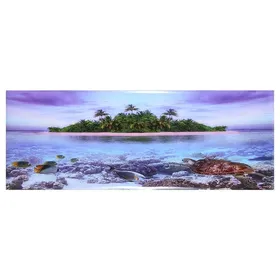Comparer les prix de Affiche adhésive effet 3D représentant un cocotier pour décoration daquarium (M)