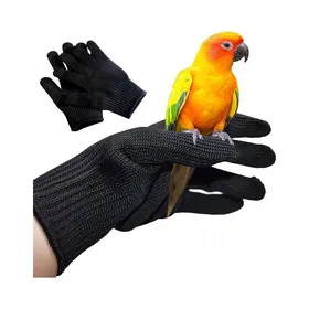 Meilleurs prix pour Gants de protection pour animaux de compagnie - Anti-morsure - Manchon résistant aux coupures - Gants de protection en fil dacier