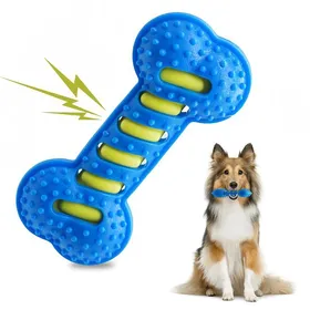 Meilleurs prix pour Jouet Chien Indestructible Jouet a Macher pour Chien Jouets pour Chiens Grinçants pour Chiens de Petit Taille Moyenne et Grande