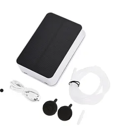 Meilleurs prix pour Pompe à air solaire - SALALIS - oxygénateur pour bassin extérieur & étang panneau pliable batterie 2200mAh (20h) silencieuse