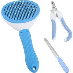 Meilleurs prix pour Brosse Pour Animaux de CompagnieBrosse Pour ChatBrosse Pour Chiens et ChatsAvec Kit de RéParation des OnglesAutonettoyante