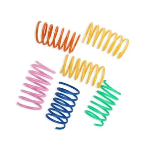 Meilleurs prix pour OMABETA Jouet à ressorts pour chat Jouet à ressorts colorés pour chat jouet interactif intéressant animalerie animal 4 pièces