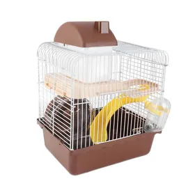 Meilleurs prix pour SALALIS Cage du hamster Cage de hamster à 2 niveaux Grand espace Châssis High Design Hamster Habitat Cage animalerie jouet Café