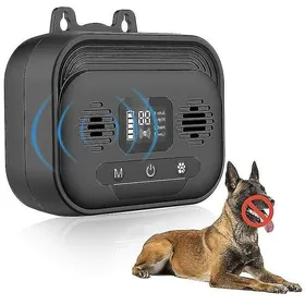 Comparer les prix de Répulsif anti-aboiements ultrasonique - Virex® - Pour intérieur et extérieur - Écran LCD - Indicateur de batterie