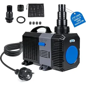 Comparer les prix de Pompe Bassin Extérieur 1200L/H 100W Réglable Fontaine Cascade Ruisseau Jardin Filtration Koï Aquarium Poisson