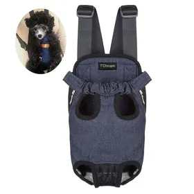 Comparer les prix de Sac transport animaux - TChoupin - 38 x 28 x 1 cm ventral respirant maille chien sangle simple double extérieur voyage Pratique