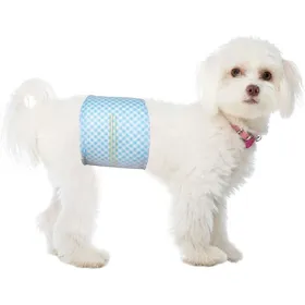 Comparer les prix de Couches jetables pour chien mâle - VETOBIOL - Lot de 20 pièces - Taille S - Super absorbantes - Anti-fuites