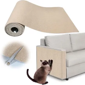 Comparer les prix de Tapis à griffer pour chat QTTVBTNA - Protection autocollante pour meubles - Mur descalade pour chat - Protection contre les griffur