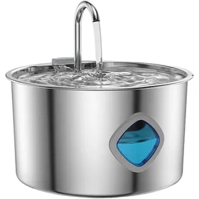 Comparer les prix de eau pour chat - 32 L - Distributeur  eau en acier inoxydable - Gamelle automatique pour animaux de compagnie -