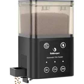 Meilleurs prix pour Distributeur Automatique de Nourriture pour Poissons avec Trois Modes d alimentation programmés 200ml FK036