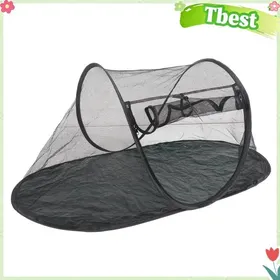 Comparer les prix de Tente pour animaux de compagnie parc portable en avec cadre métallique pour chats et chiens en extérieur (47 pouces
