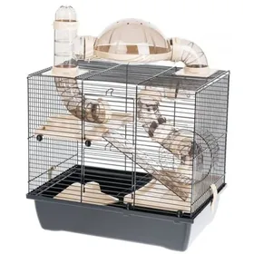 Comparer les prix de Cage - INTER-ZOO - Rocky - Métal et Plastique - Multicolore - 325 x 425 x 301 cm