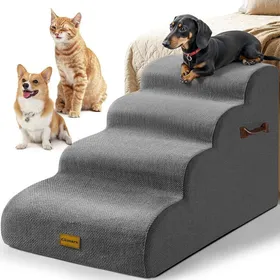Comparer les prix de Escalier pour Chien 4 Marches - Mousse 30D Robuste - Accès Lit et Canapé - Anti-dérapant - Petit et  BLU-RAY INTERACTIF - BLU-RAY E