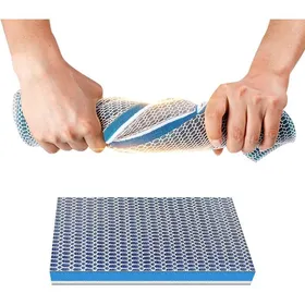 Comparer les prix de Mousse Filtre Aquarium 8D Ouate Aquarium 30 x 20 cm Mousse filtrante en nid dabeille Mousse Réutilisables Filtre pour Aquarium