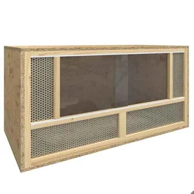 Comparer les prix de Multicolore Terrarium Bois dingénierie - Vue claire - 80x40x40 cm A2153