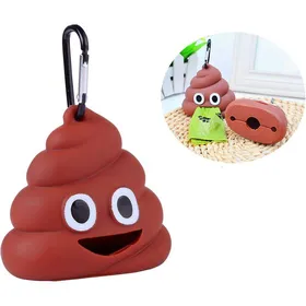 Meilleurs prix pour Distributeur de sacs à crottes pour chien support pour sacs à déjections canines comprend 1 rouleau de 15 sacs