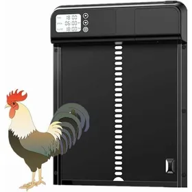 Comparer les prix de Nouveau Porte De Poulailler Automatique3.0 Smart Metal Chicken coop DoorPorte Animale en métal avec minuterieSuitable for