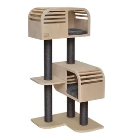 Meilleurs prix pour Arbre à chat Ebi Atlas - beige/Anthracite - Beige - 575x565x1235 cm