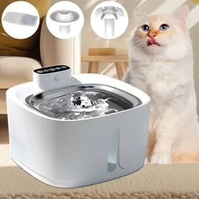Meilleurs prix pour Fontaine à eau pour animaux - Détection de mouvement Réservoir 4000mAh - Chats et chiens