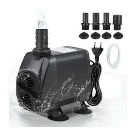 Meilleurs prix pour Pompe a Eau Submersible Reglable 3500L H 80W Ideale pour Hydroponie Fontaine Aquarium et Bassin Cable 19m