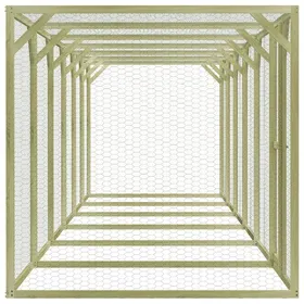 Meilleurs prix pour Bon plan Enclos Animaux Lapins - JILI HOT - Poulailler 15x9x15 m - Pinède imprégnée - Pour Jardin Thome6607238