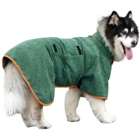 Meilleurs prix pour Serviette de bain pour chien - Serviette de bain en microfibre à séchage rapide super absorbante douce et absorbante