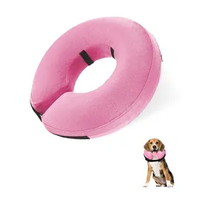 Meilleurs prix pour Collerette Chien L - Gonflable - Réglable - Anti-Lechage