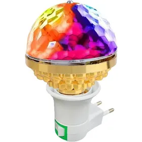 Meilleurs prix pour Ampoule Led Couleur E27 Rgb, Ampoule Boule Magique Rotative Disco, Ampoule Led Rotative Avec Douilles, Lampe Led D'ambiance Pour