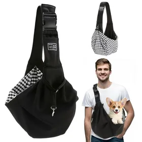 Comparer les prix de Sac de transport pour chien pour un petit chien jusquà 75 kg sac de transport pour chien réglable avec corde de sécurité