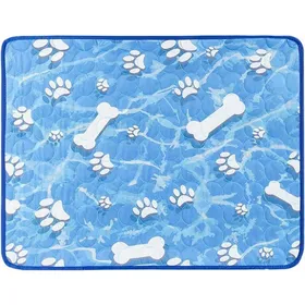 Meilleurs prix pour Lit rafraîchissant pour chien Tapis de refroidissement respirant pour animaux de compagnie Accessoires portables pour temps chaud