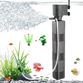 Meilleurs prix pour 3 en 1 Pompe Aquarium 30W 3000L-H Silencieuse Filtre Intérieur Aquarium Applicable à Filtre Aquarium Oxygénation circulation