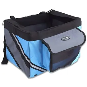 Comparer les prix de Panier avant de vlo pour petits chien chatTransporteur animaux de compagnie vlo guidon sac de transport Voyage Bleu