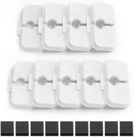 Comparer les prix de Lot de 9 filtres de rechange pour fontaine à chat avec éponges pré-filtrantescompatibles avec fontaine à eau PETLIBRO 25 L