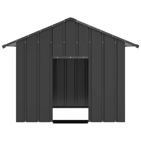 Comparer les prix de SEASON SALENICHE/ABRI ANIMAL élégante - KEETHE - décor Niche pour chien avec toit noir 131x101x102 cm acier galvanisé 3716434